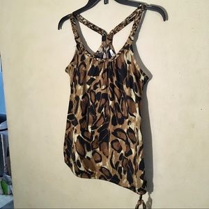 American Rag Animal Print Tank, Sz S